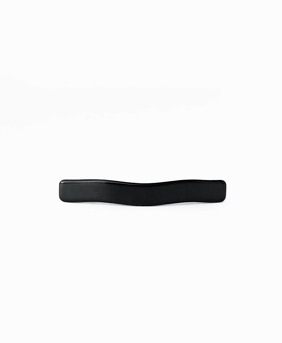 Haarspange ISETTE aus Acetat - schwarz - Clomes - clomes
