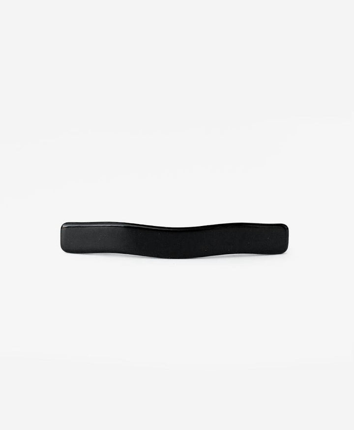 Haarspange ISETTE aus Acetat - schwarz - Clomes - clomes