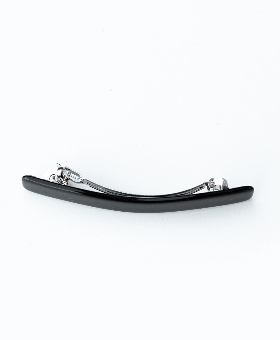 Haarspange ISETTE aus Acetat - schwarz - Clomes - clomes