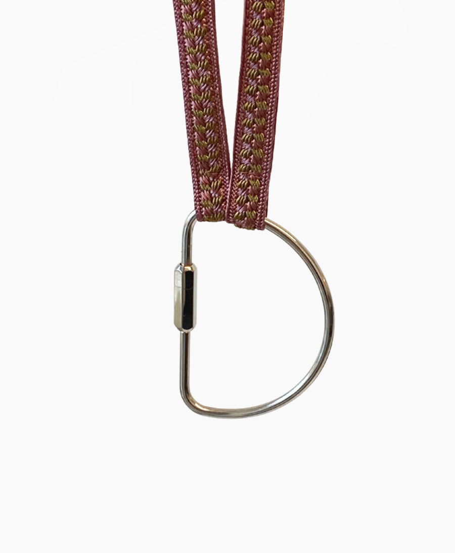 Schlüsselband HALFMOON Silbrig - Rosewood