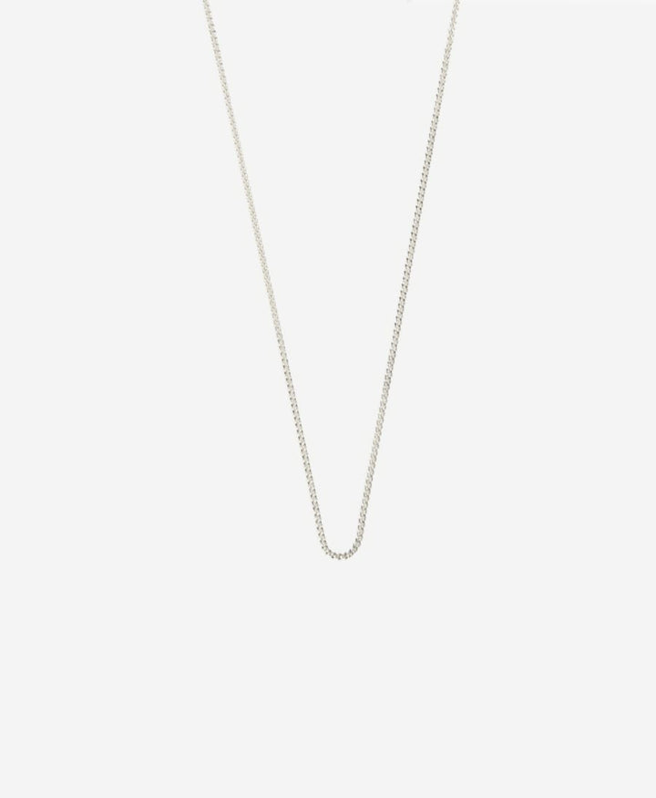 Halskette Curb 45 - 50cm - Sterling Silber - Clomes - clomes