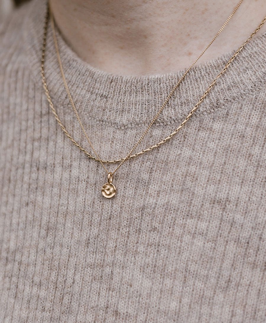 Halskette LUNA MINI - Vermeil - Clomes - clomes
