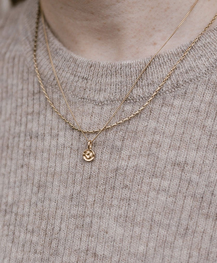 Halskette LUNA MINI - Vermeil - Clomes - clomes