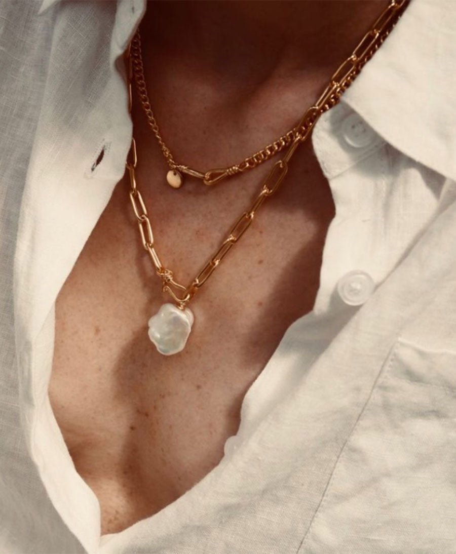 Halskette "Mauve" von Mimi et Toi - Secondhand - MIMI ET TOI - clomes