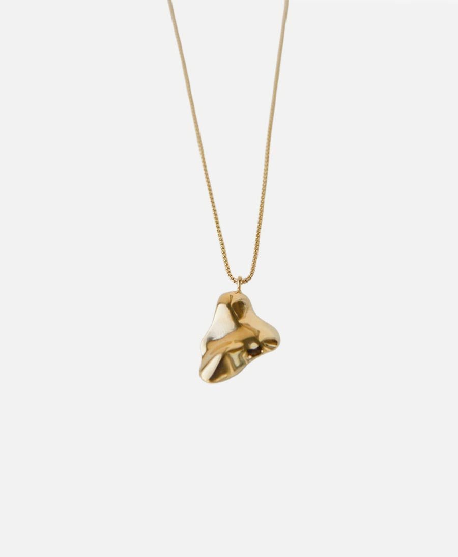 Halskette "MOA" Sterling Silber, vergoldet - BAIUSHKI - clomes