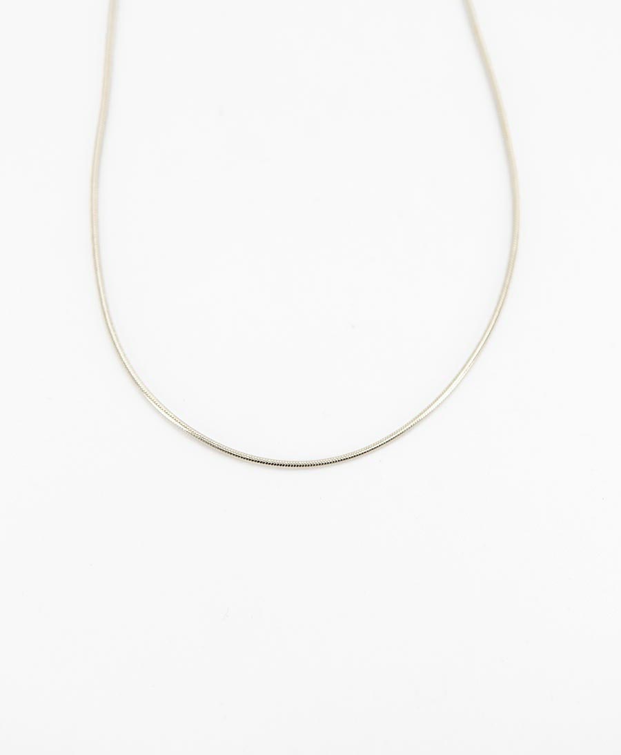 Halskette runde Schlangenkette 45cm - Sterling Silber - Clomes - clomes