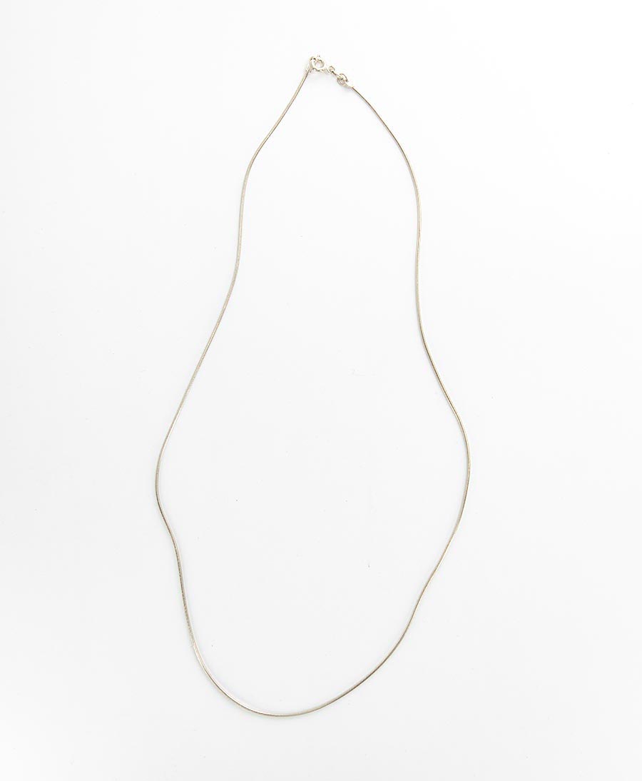 Halskette runde Schlangenkette 45cm - Sterling Silber - Clomes - clomes