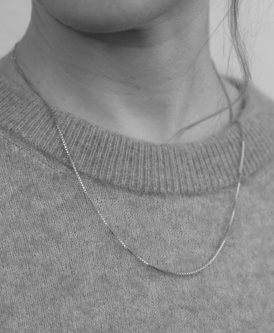 Halskette Venezia 45 - 50cm - Sterling Silber - Clomes - clomes