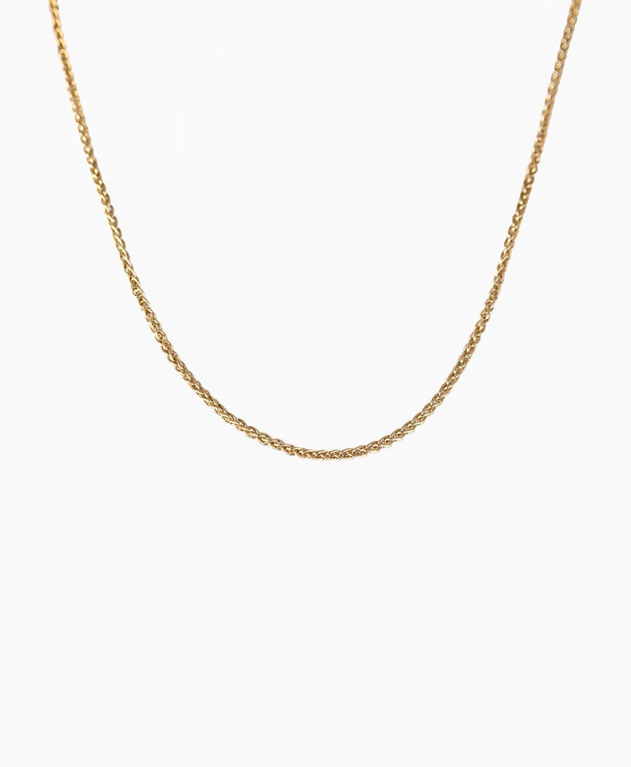 Halskette Zopf 42cm - Vermeil - Clomes - clomes