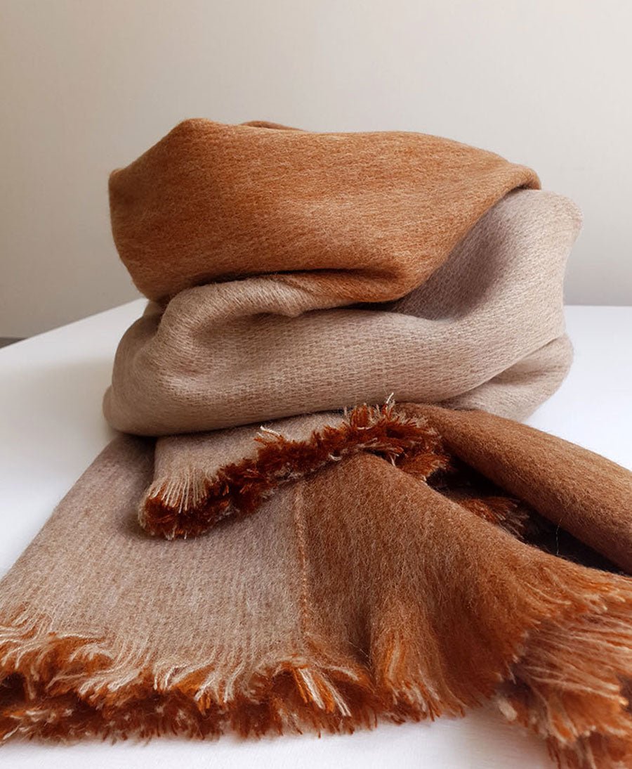Halstuch Alpaka Schal - Doble Mocha Whip - Bufandy - clomes