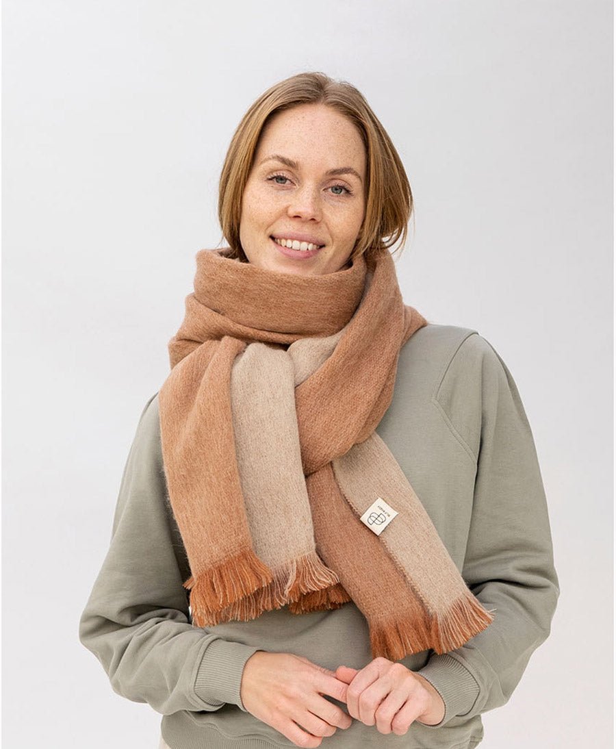 Halstuch Alpaka Schal - Doble Mocha Whip - Bufandy - clomes