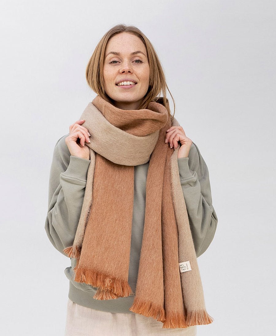 Halstuch Alpaka Schal - Doble Mocha Whip - Bufandy - clomes