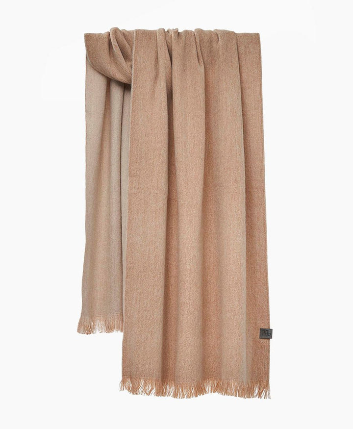 Halstuch Alpaka Schal - Doble Velvet Beige - Bufandy - clomes