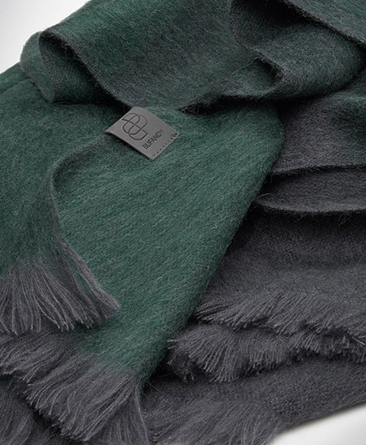 Halstuch Alpaka Schal - Ombre Pine Grove - Bufandy - clomes