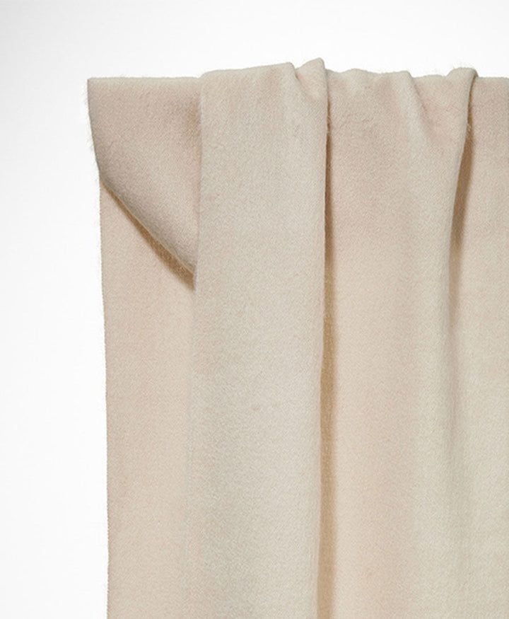 Halstuch Alpaka Schal - Solid Butter Cream - Bufandy - clomes