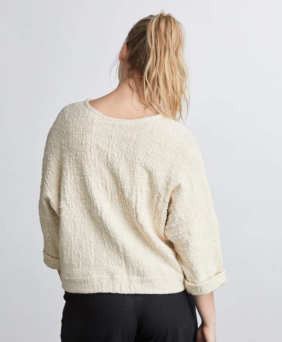 Heller Pullover - The Mid Weight T Sweater - JAMIE + THE JONES - clomes