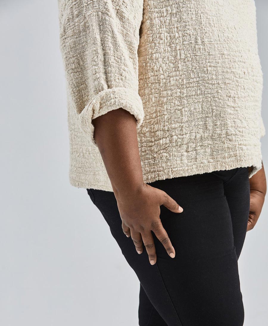 Heller Pullover - The Mid Weight T Sweater - JAMIE + THE JONES - clomes