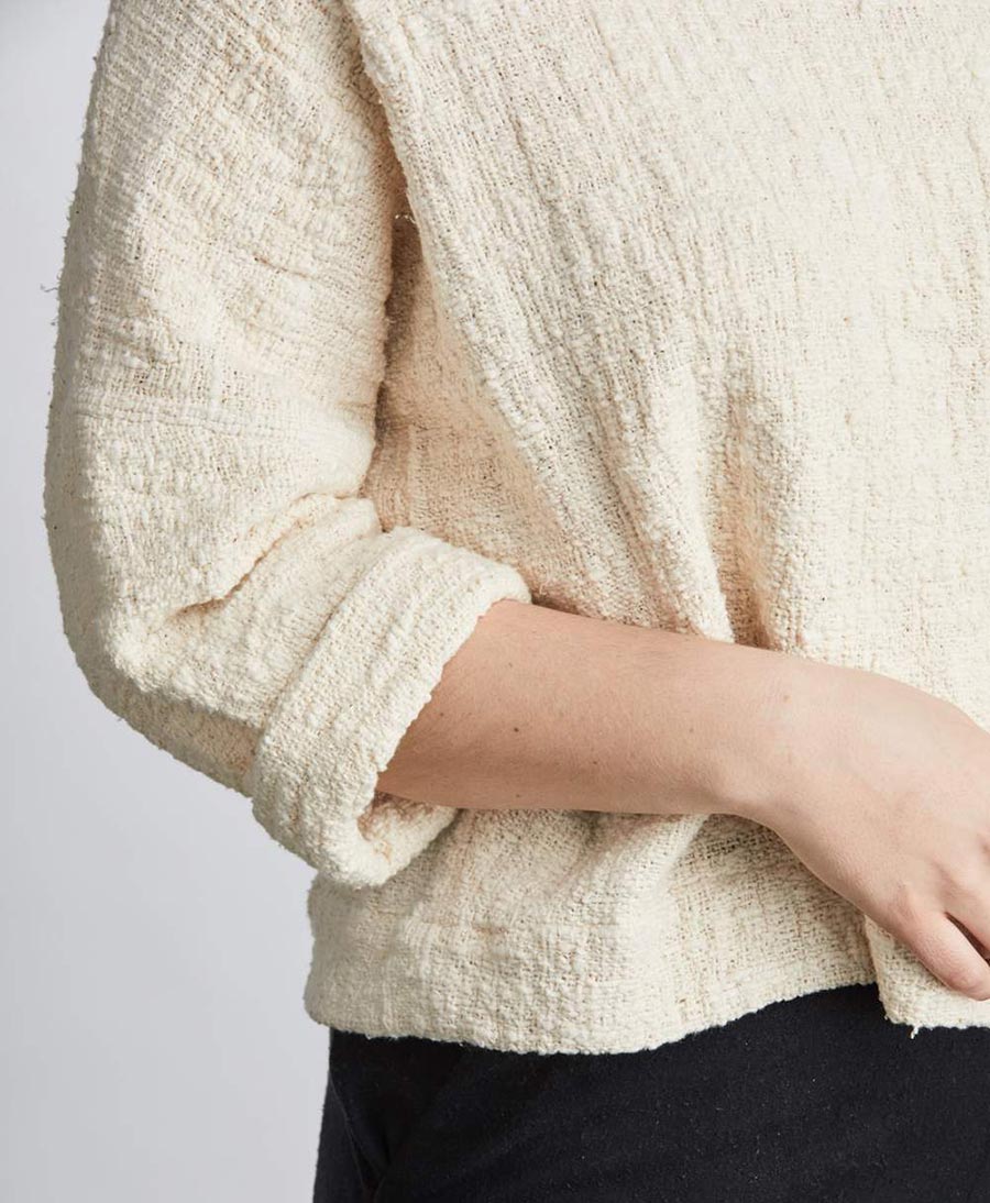 Heller Pullover - The Mid Weight T Sweater - JAMIE + THE JONES - clomes