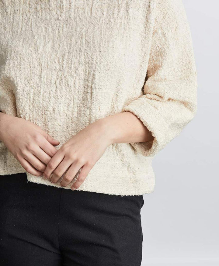 Heller Pullover - The Mid Weight T Sweater - JAMIE + THE JONES - clomes