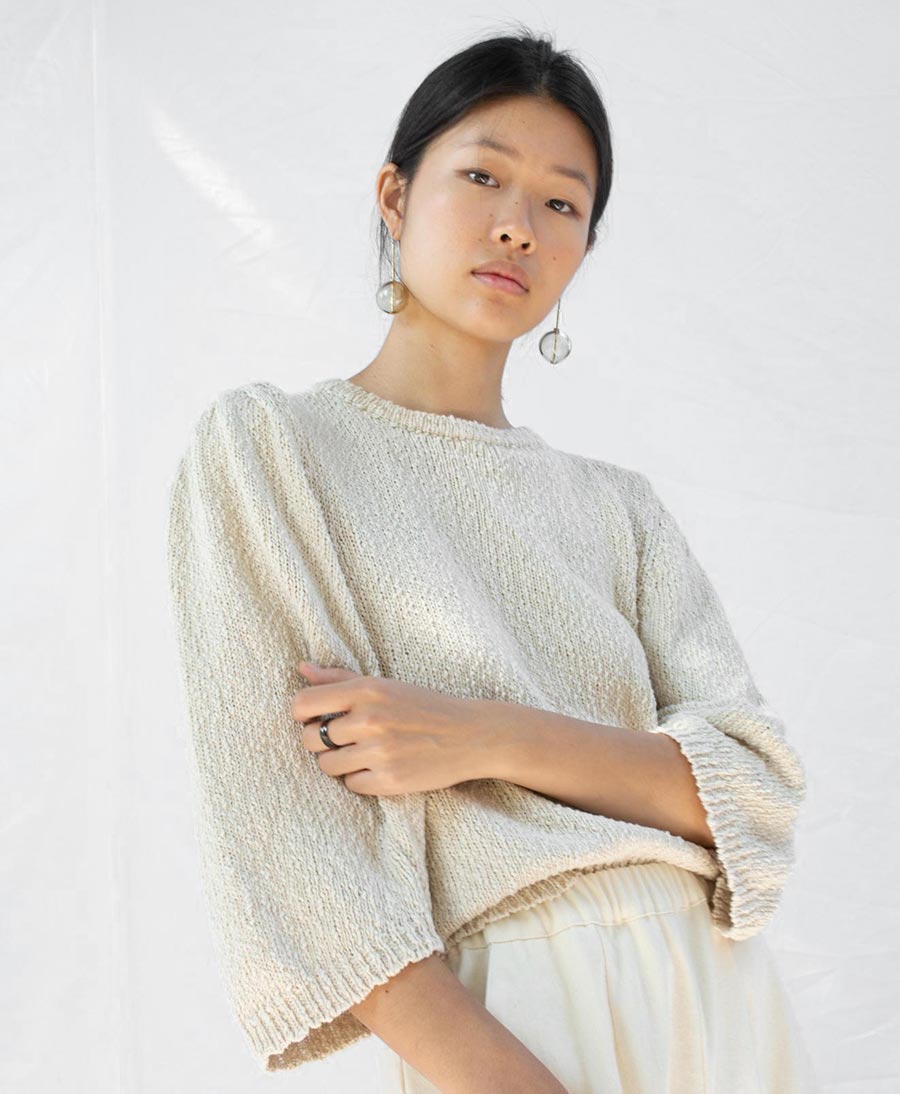 Heller Strickpullover "Mira Sweater" - Secondhand - Micaela Greg - clomes