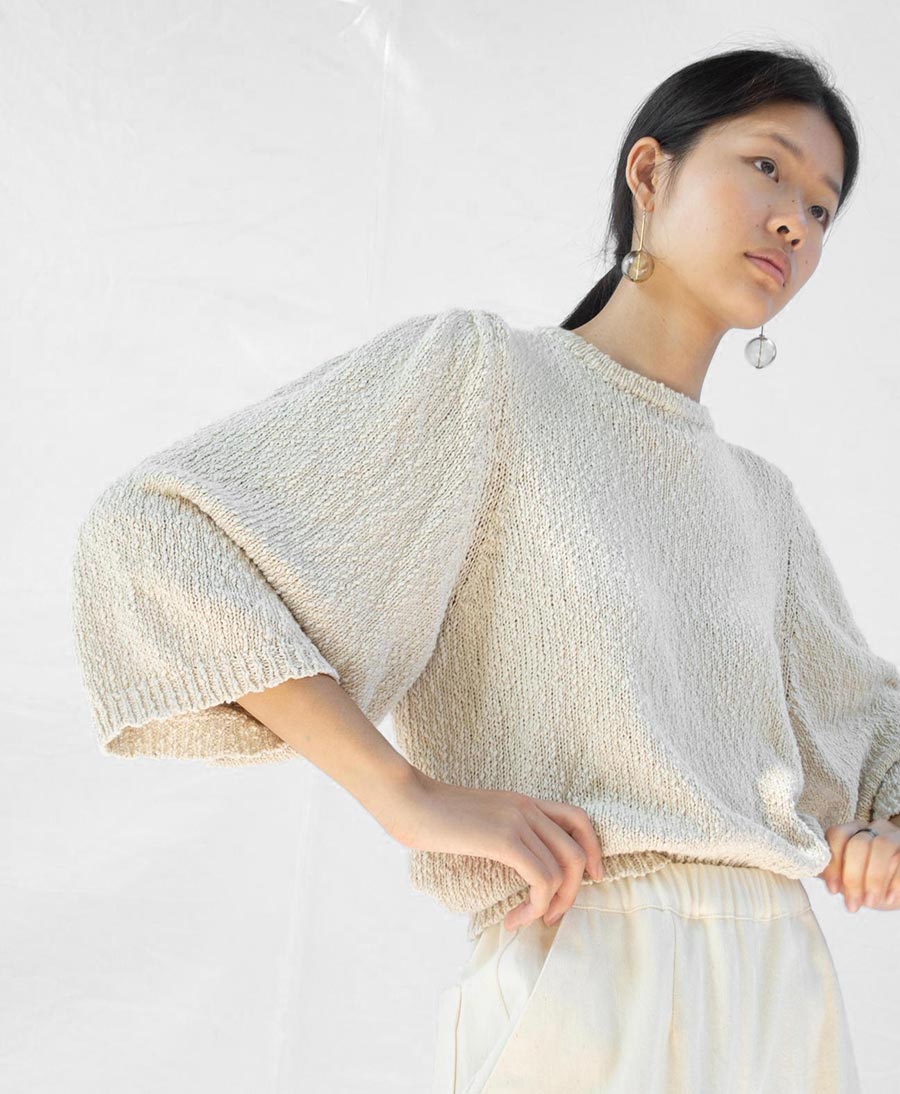 Heller Strickpullover "Mira Sweater" - Secondhand - Micaela Greg - clomes