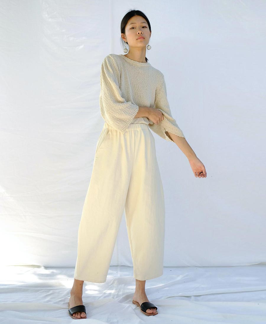 Heller Strickpullover "Mira Sweater" - Secondhand - Micaela Greg - clomes