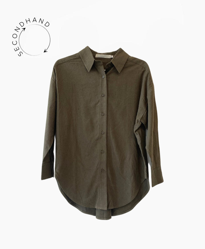 Signature Dolman Shirt (Bluse) Olive von 7115 by Szeki (XS) - Secondhand