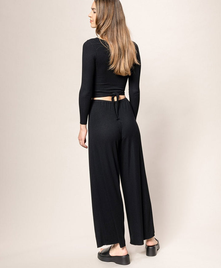Hose BELLA SCHWARZ aus Tencel - Morena Isabel - clomes