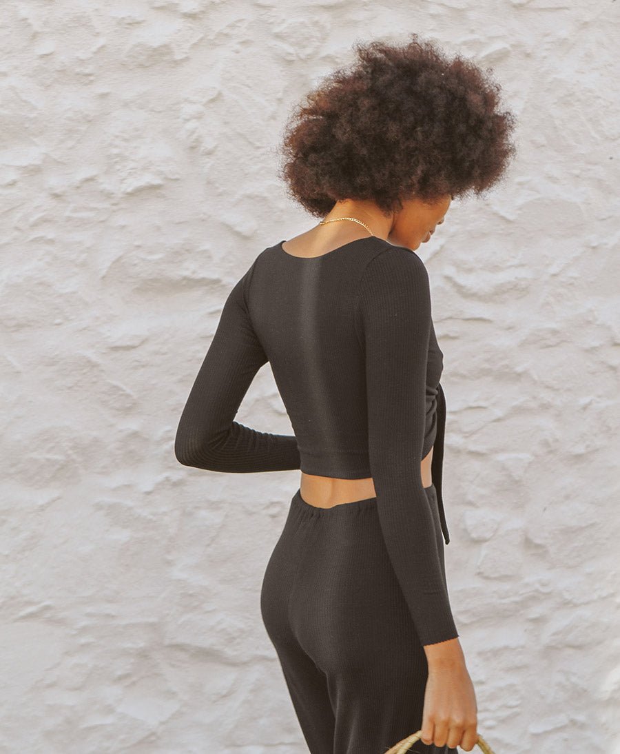 Hose BELLA SCHWARZ aus Tencel - Morena Isabel - clomes