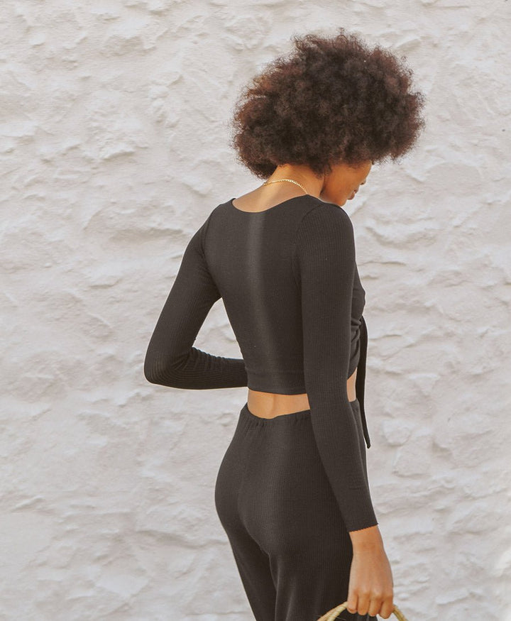 Hose BELLA SCHWARZ aus Tencel - Morena Isabel - clomes