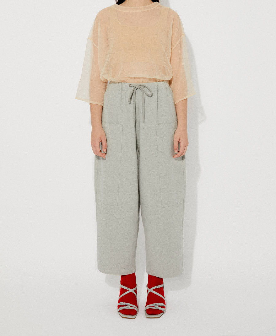 Hose Denim EVERGREEN - Hellgrau