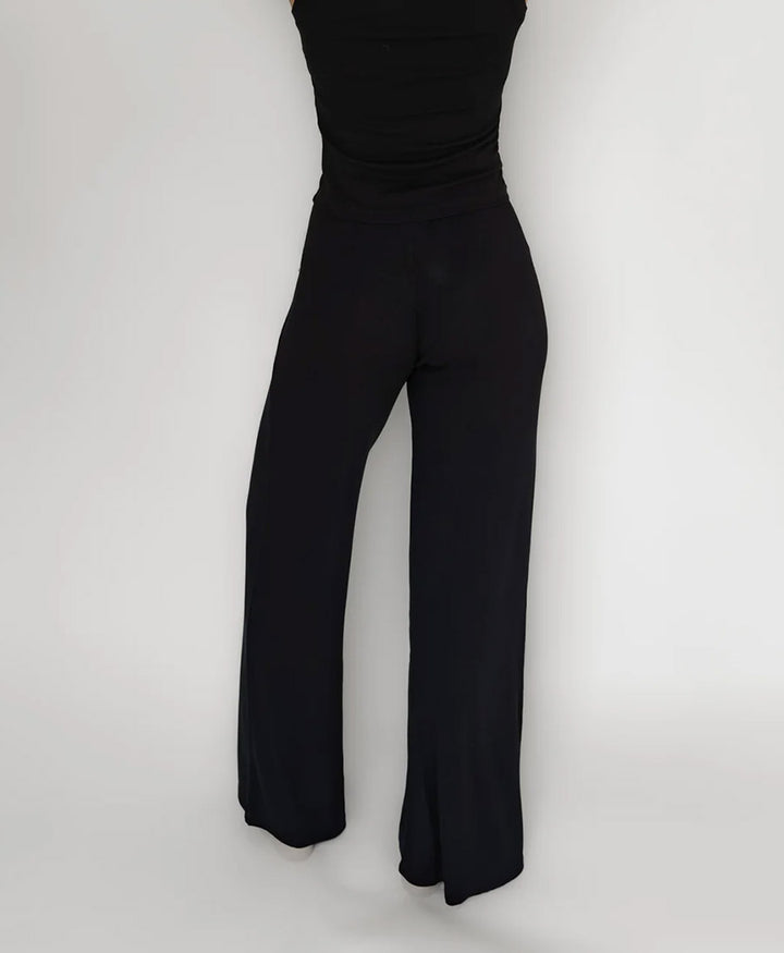 Stoffhose RIB PANTS - Schwarz