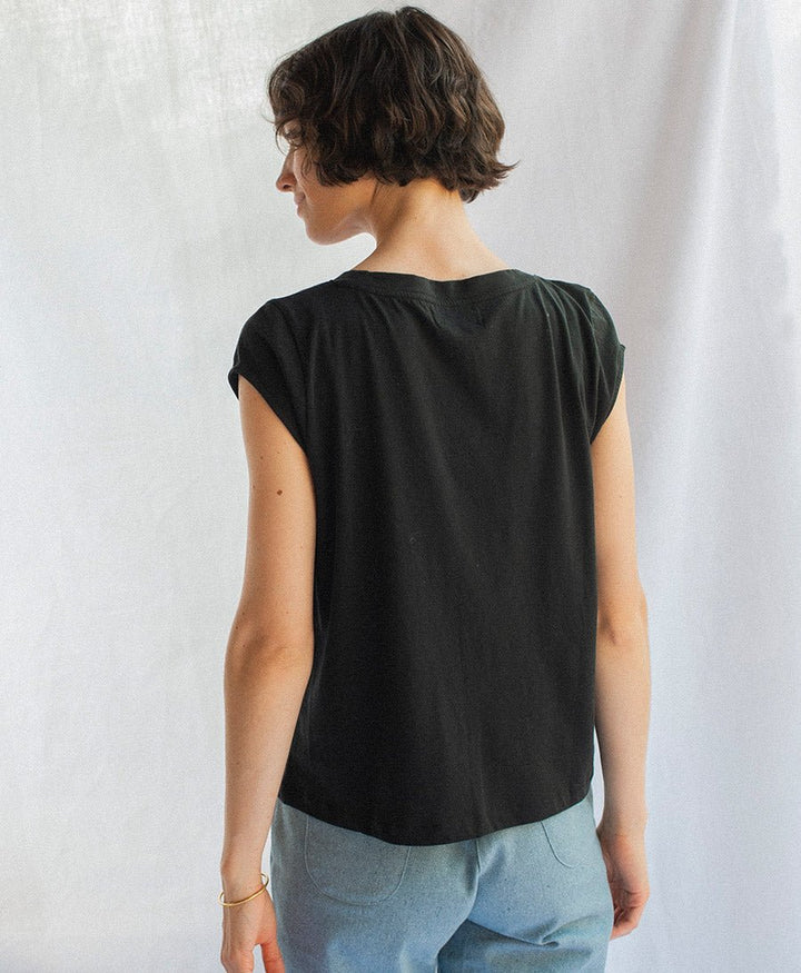 Isla Top - schwarz - JUNGLE FOLK - clomes