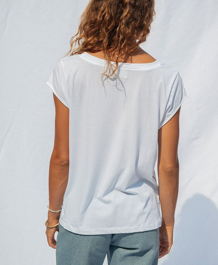 Isla Top - weiss - JUNGLE FOLK - clomes
