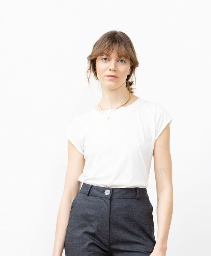 Isla Top - weiss - JUNGLE FOLK - clomes