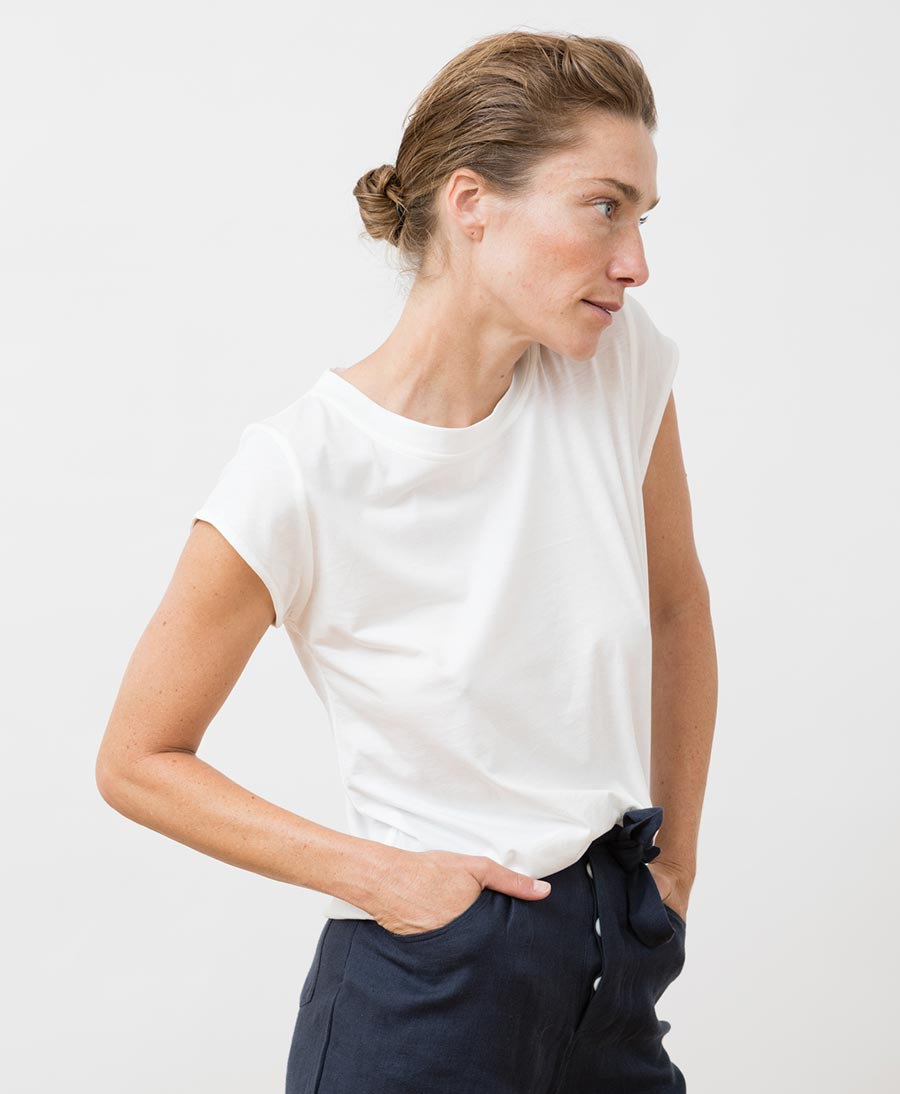 Isla Top - weiss - JUNGLE FOLK - clomes