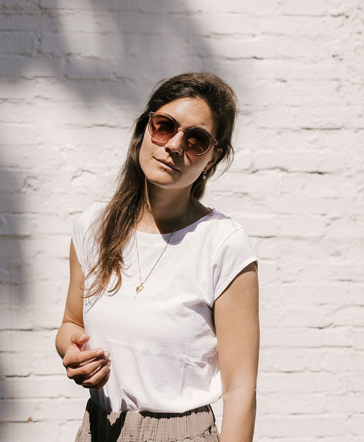 Isla Top - weiss - JUNGLE FOLK - clomes