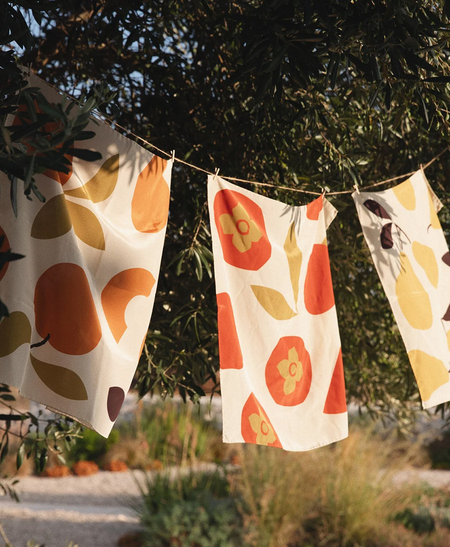 Seiden-Foulard "Italia Scarf" - Peach