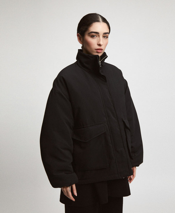 Puffer Jacke PICEA - Schwarz