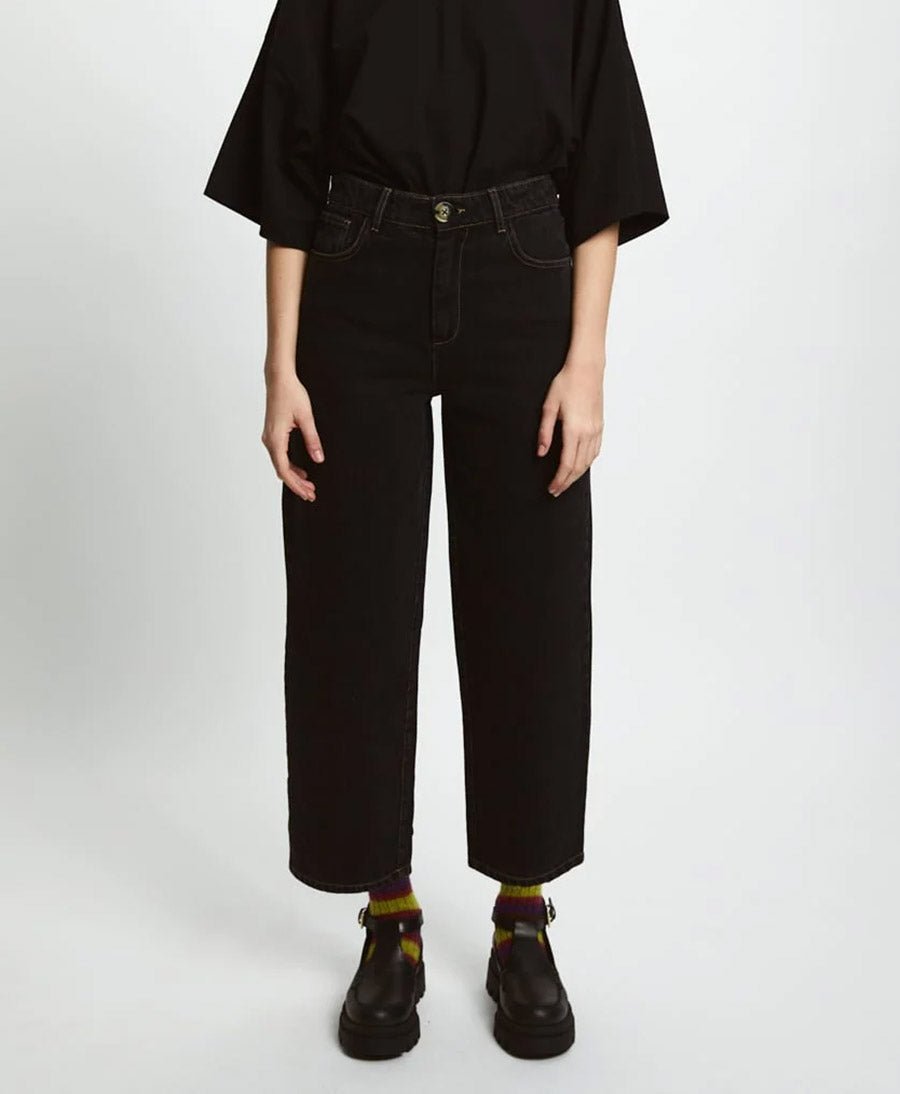 Jeans / Hose aus Denim - ALLISON - Schwarz - Rita Row - clomes