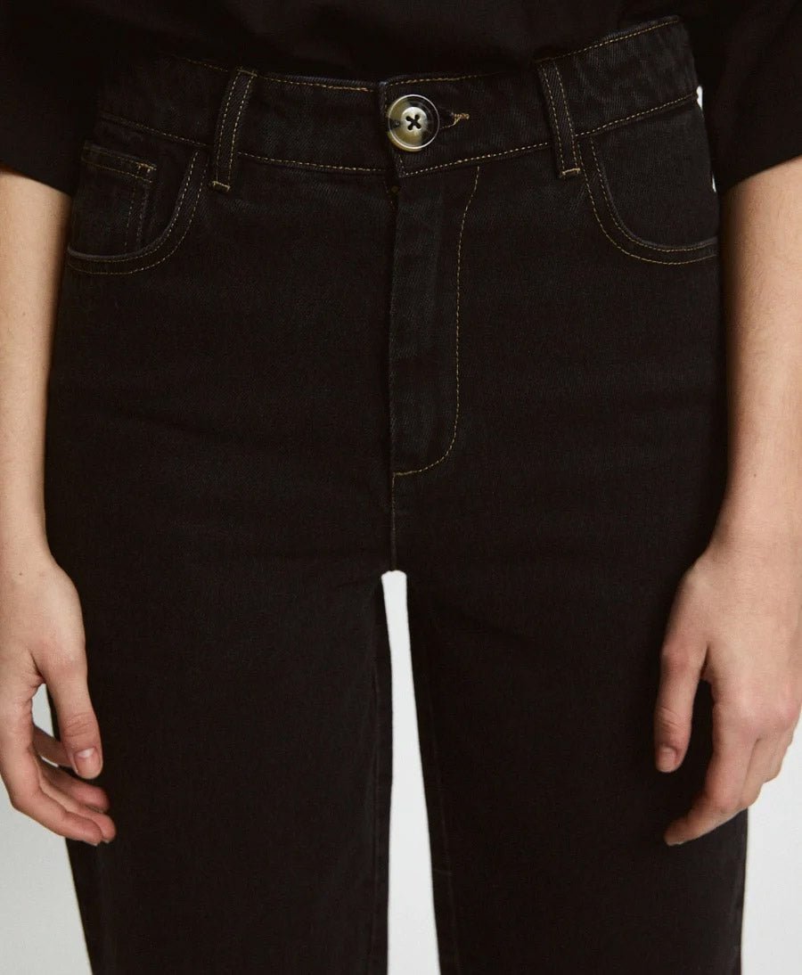 Jeans / Hose aus Denim - ALLISON - Schwarz - Rita Row - clomes
