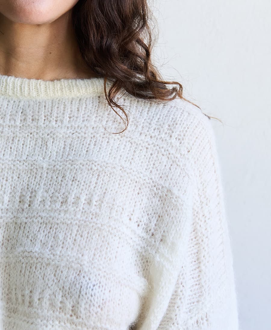 Strickpullover JULIET - Ivory