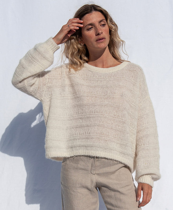 Strickpullover JULIET - Ivory