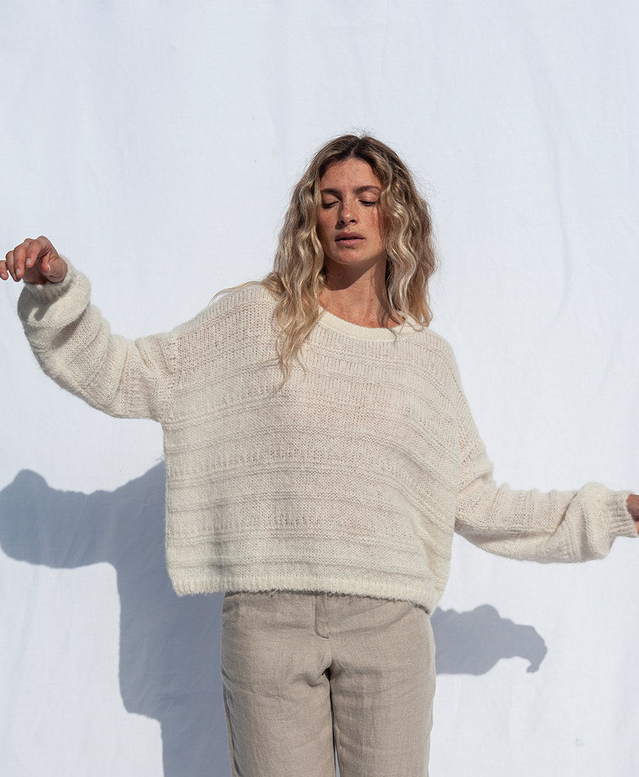 Strickpullover JULIET - Ivory