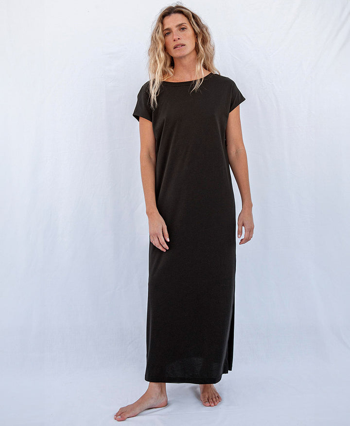Thea Maxi Dress  - Schwarzes Kleid