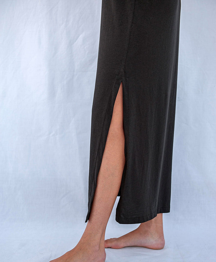 Thea Maxi Dress  - Schwarzes Kleid