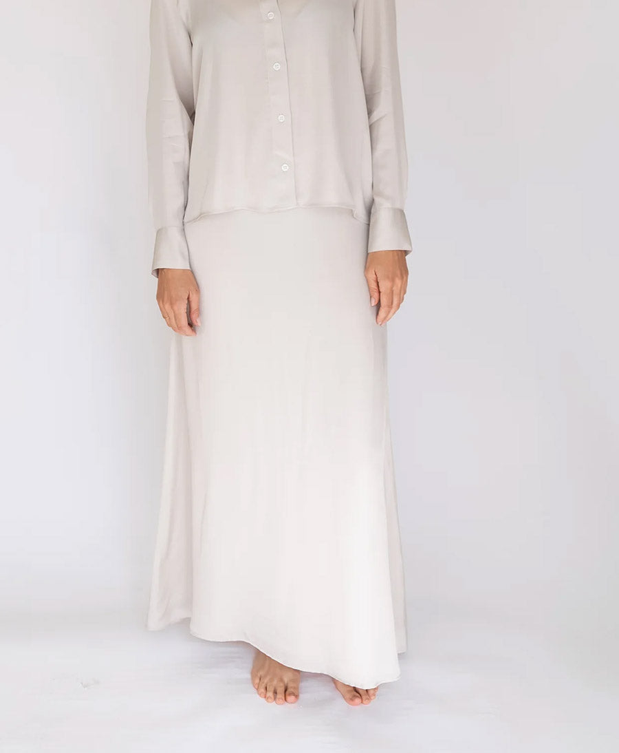 Jupe / Rock FLOWY SKIRT - Pearl