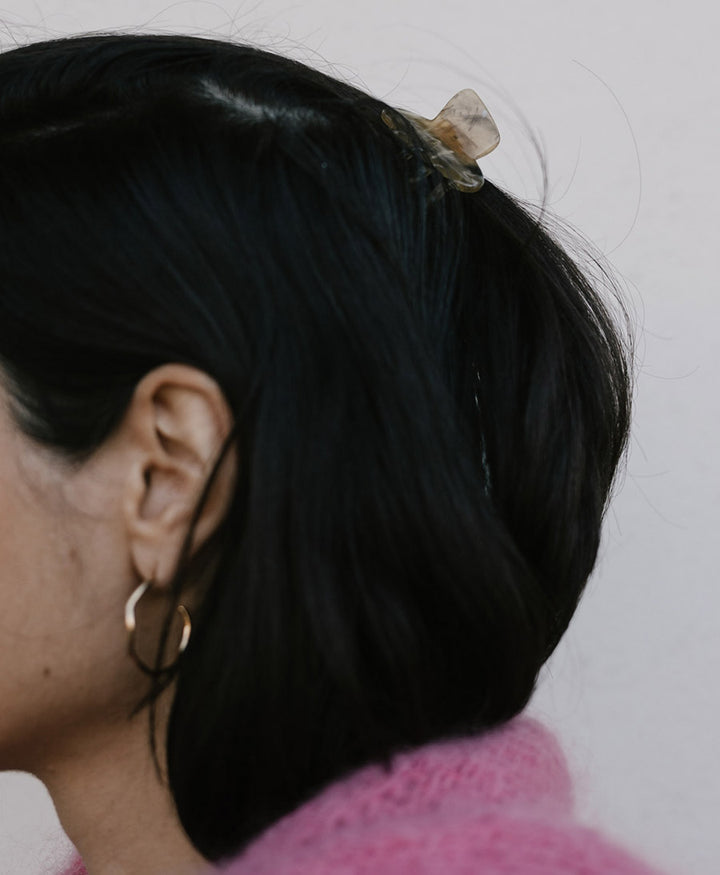 Kleine Haarklammer AGNÈS SMALL aus Acetat - Kandis