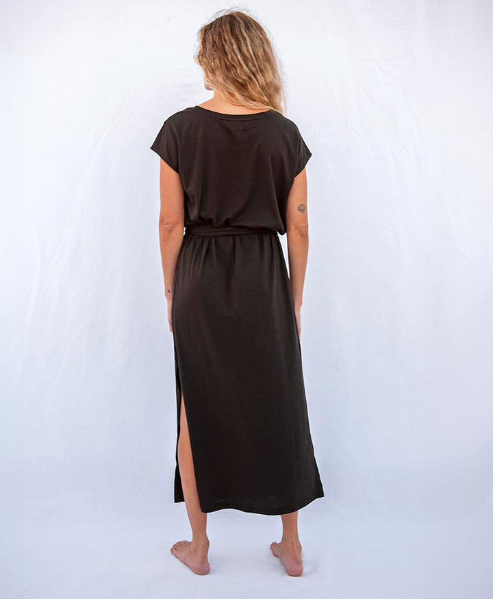 Thea Maxi Dress  - Schwarzes Kleid