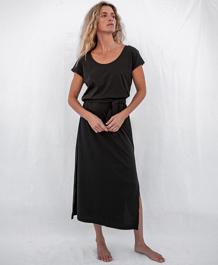 Thea Maxi Dress  - Schwarzes Kleid